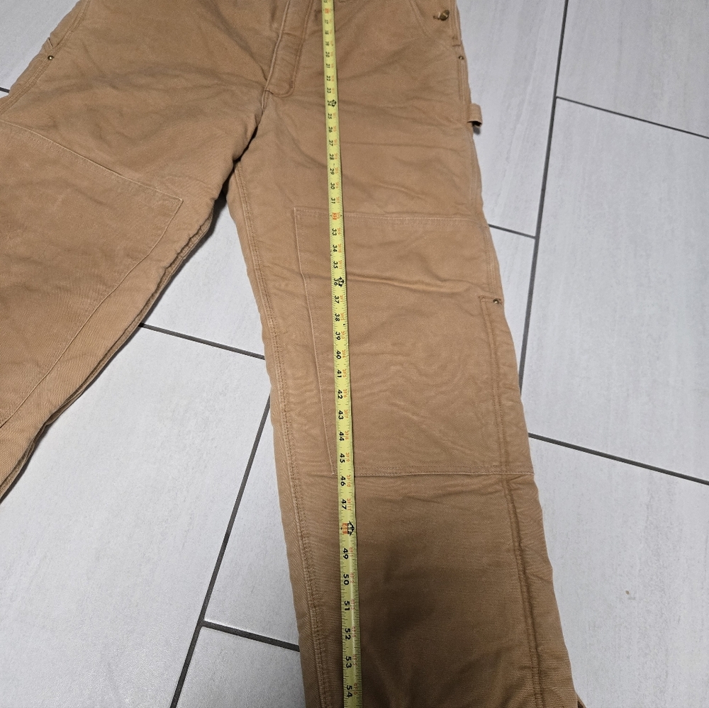 Carhartt Men's Tan Overalls - Picture 8 of 9